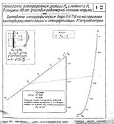  Номограмма для расчета наименьшего шага заклепок клепаной железной конструкции (вспомогательная). - Б. м., 1932.